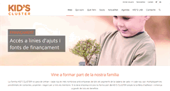 Desktop Screenshot of kids-cluster.com